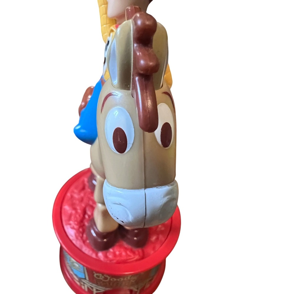 Mcdonald's Disney Pixar Toy Story 2 Woody's Roundup Woody and Bullseye Figure - Picture 8 of 11